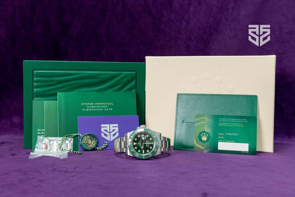 Rolex Submariner 'Hulk' 2020 *NEW CARD*
