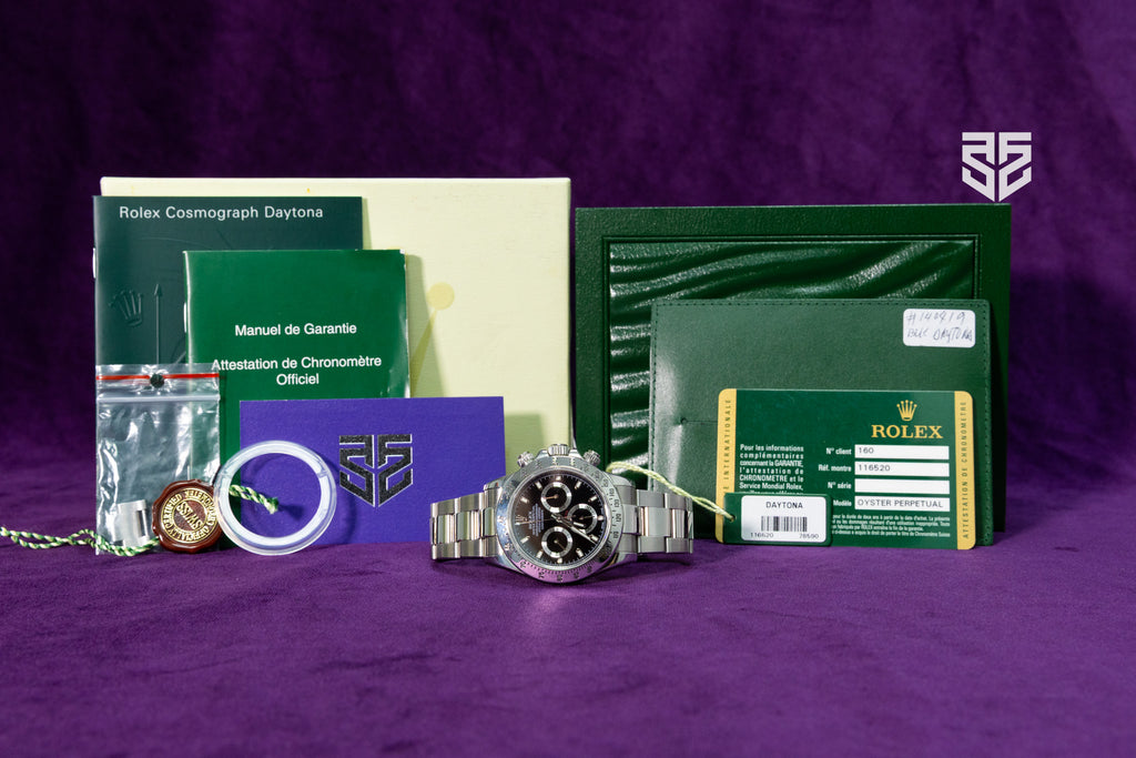 Rolex Daytona Steel Black Dial Ref: 116520 2011