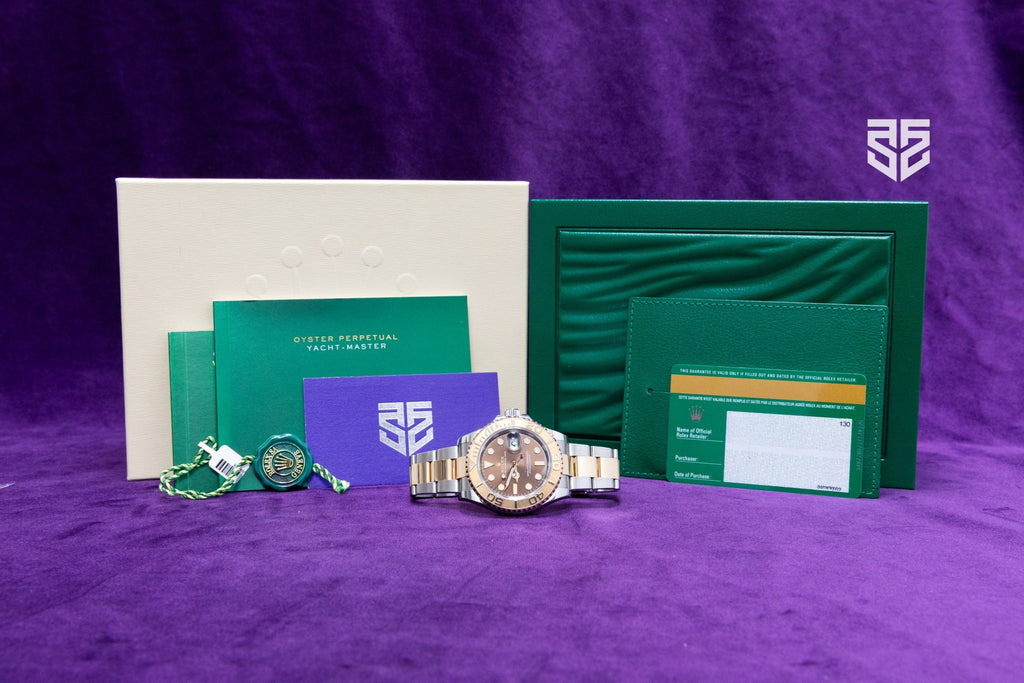 Rolex Yachmaster 40 Everose Two Tone Chocolate Dial Ref: 116621