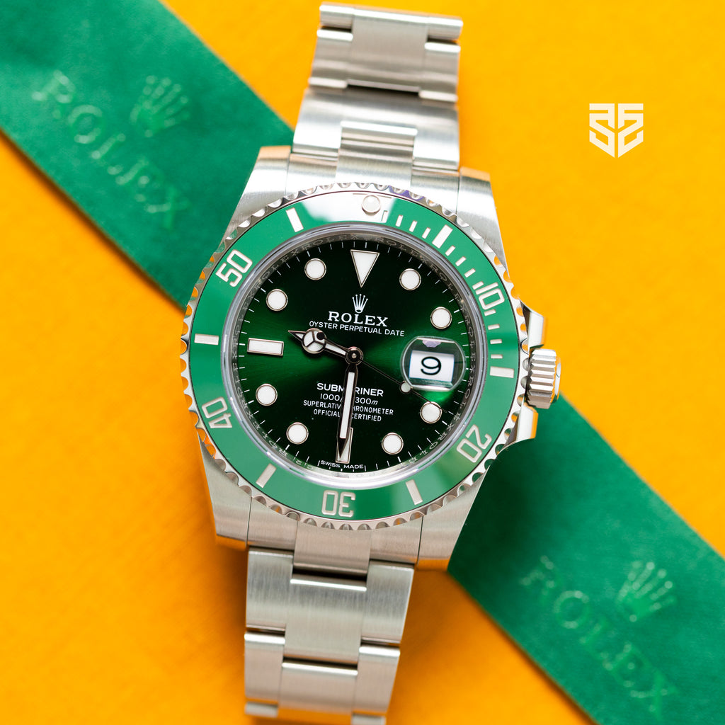 Rolex Submariner 'Hulk' 2020 *NEW CARD*