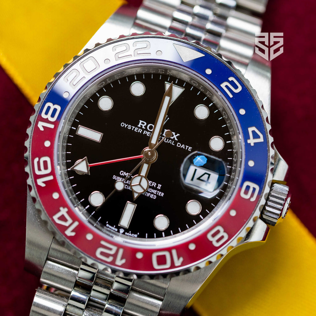 Rolex GMT Master 2 Pepsi Jubilee 126710BLRO 2022
