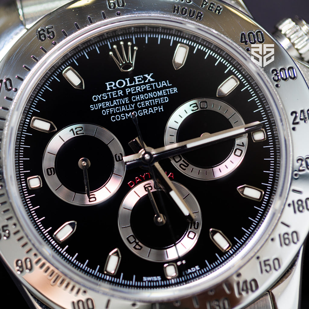 Rolex Daytona Steel Black Dial Ref: 116520 2011