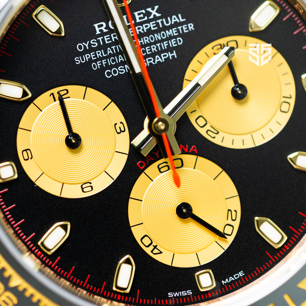 Rolex Daytona Yellow Gold Oysterflex 'Paul Newman' Dial Ref: 116518LN