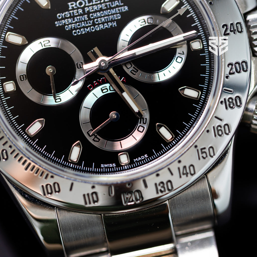 Rolex Daytona Steel Black Dial Ref: 116520 2011
