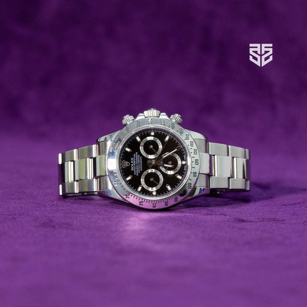 Rolex Daytona Steel Black Dial Ref: 116520 2011