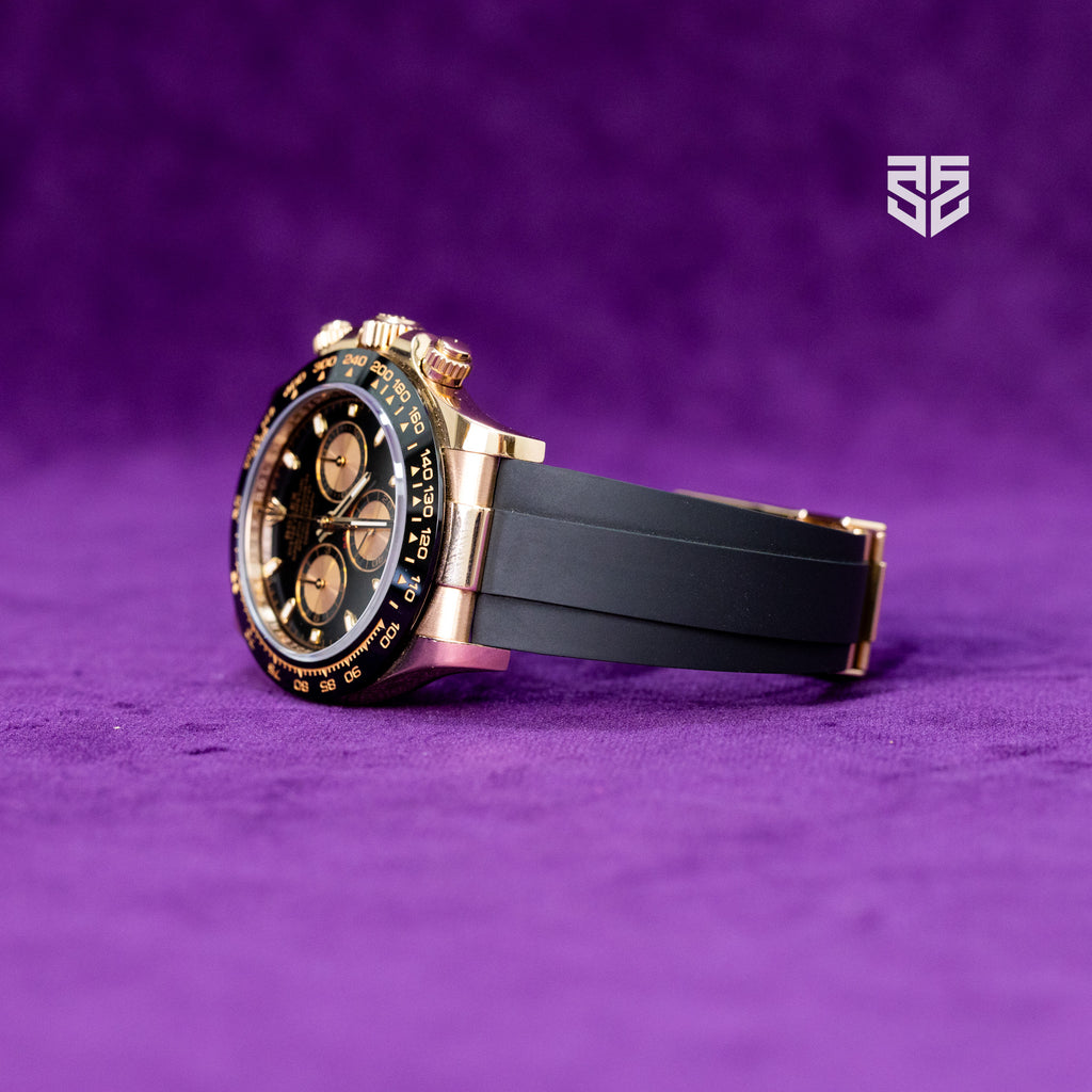 Rolex Daytona Oysterflex Rose Gold Black Dial Ref: 116515LN 2023