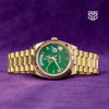 Rolex DayDate Yellow Gold Green Dial Ref: 228238 Brand New