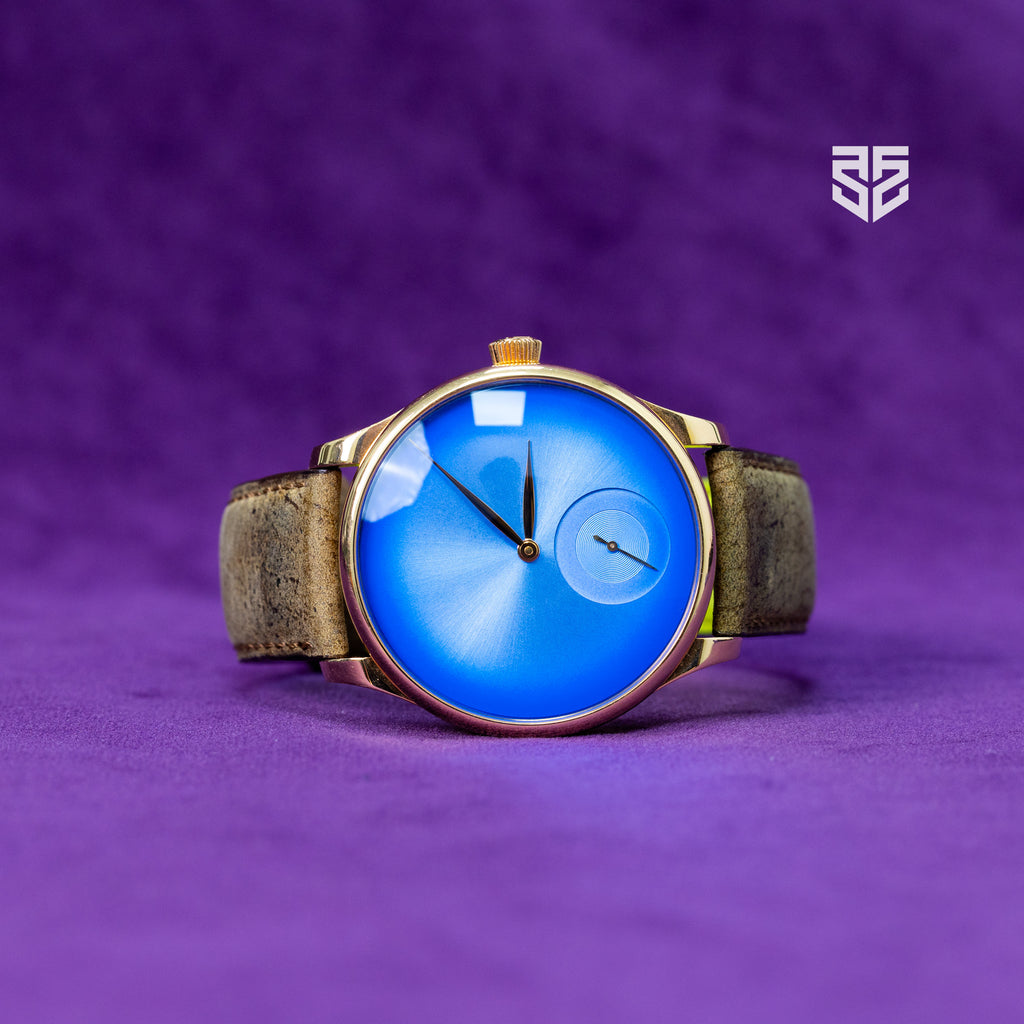 H. Moser & Cie Venturer XL Red Gold Blue Dial Ltd 100pcs