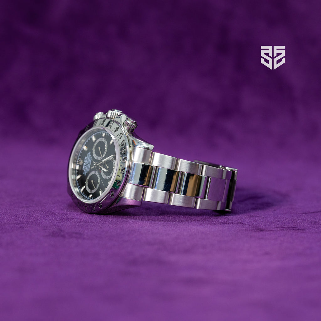 Rolex Daytona Steel Black Dial Ref: 116520 2011