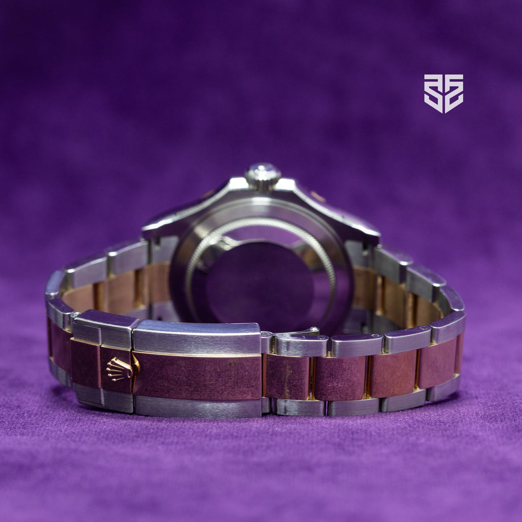 Rolex Yachmaster 40 Everose Two Tone Chocolate Dial Ref: 116621