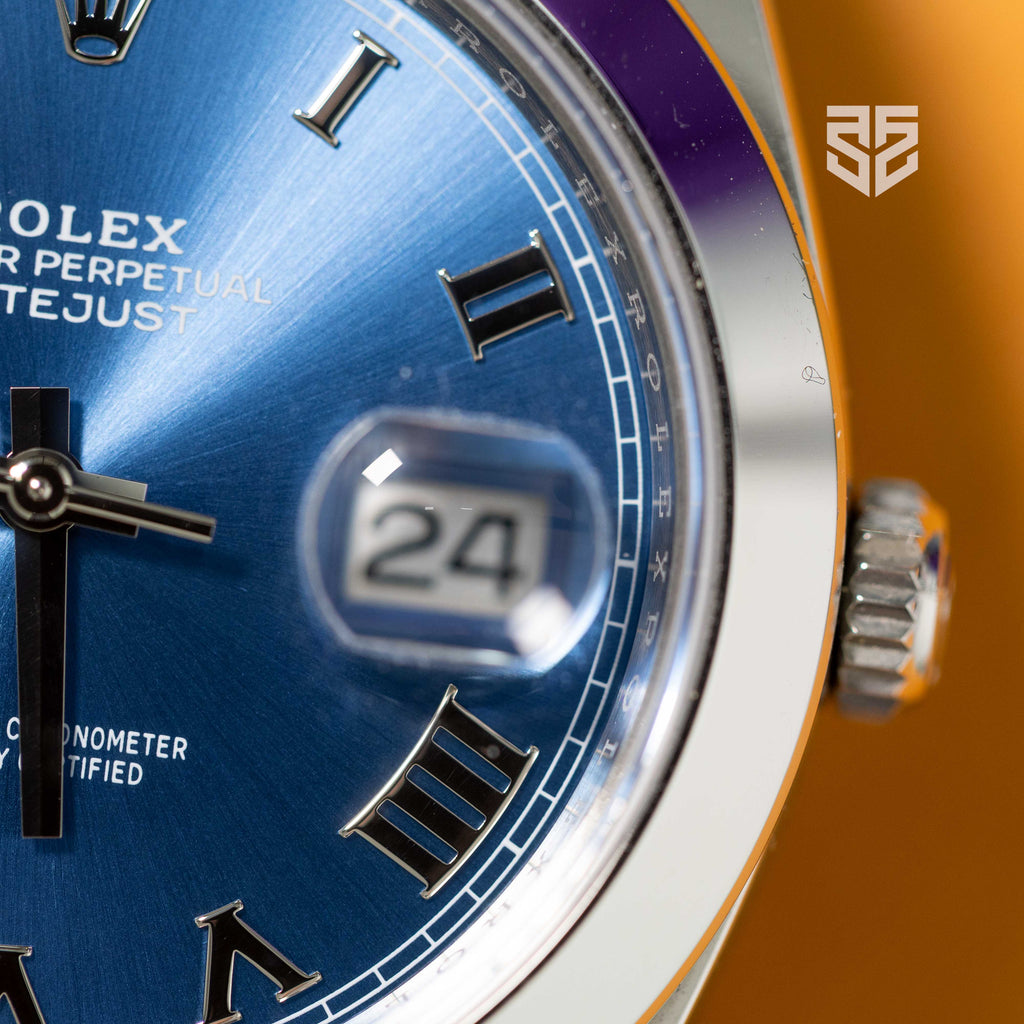 Rolex DateJust 41mm Azzuro Blue Dial Ref: 126300 2025