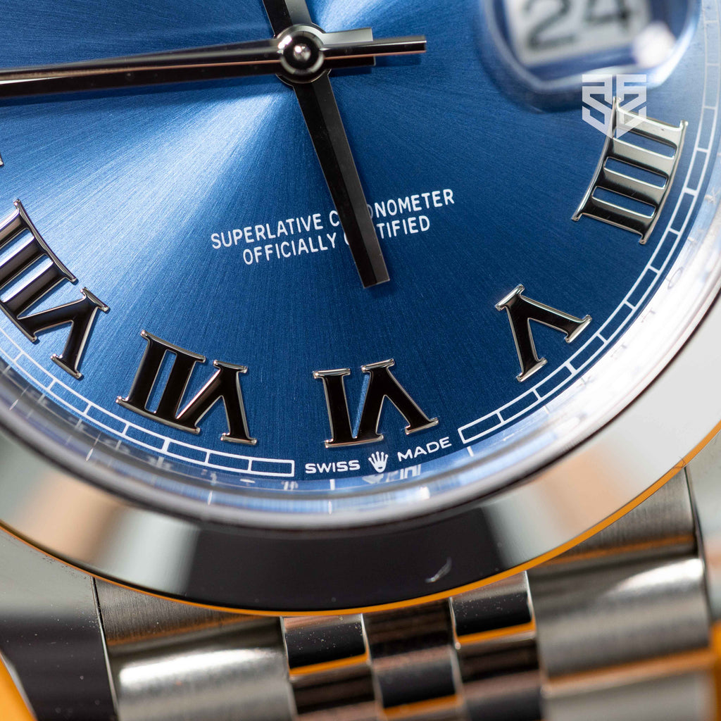 Rolex DateJust 41mm Azzuro Blue Dial Ref: 126300 2025