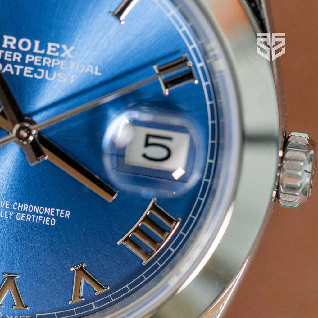 Rolex DateJust 41mm Azzuro Blue Dial Ref: 126300 2025