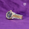Rolex DateJust 31mm Rose Gold Two Tone Purple Diamond Dial Ref: 278271