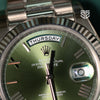 Rolex DayDate 40 White Gold Olive Dial Ref: 228239 2023