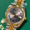 Rolex DateJust 41mm Yellow Gold Two-Tone Wimbledon Dial Ref: 126333 2025