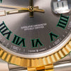 Rolex DateJust 41mm Yellow Gold Two-Tone Wimbledon Dial Ref: 126333 2025