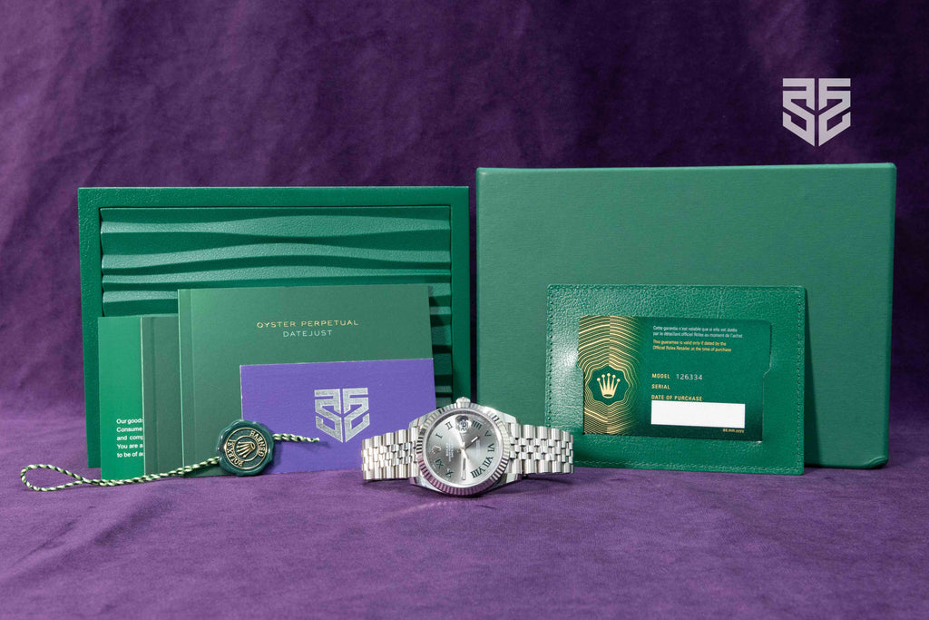 Rolex DateJust 41mm Wimbledon Dial Ref: 126334 2025