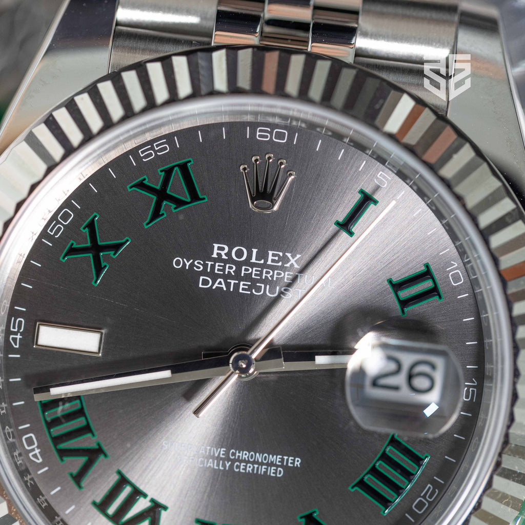 Rolex DateJust 41mm Wimbledon Dial Ref: 126334 2025