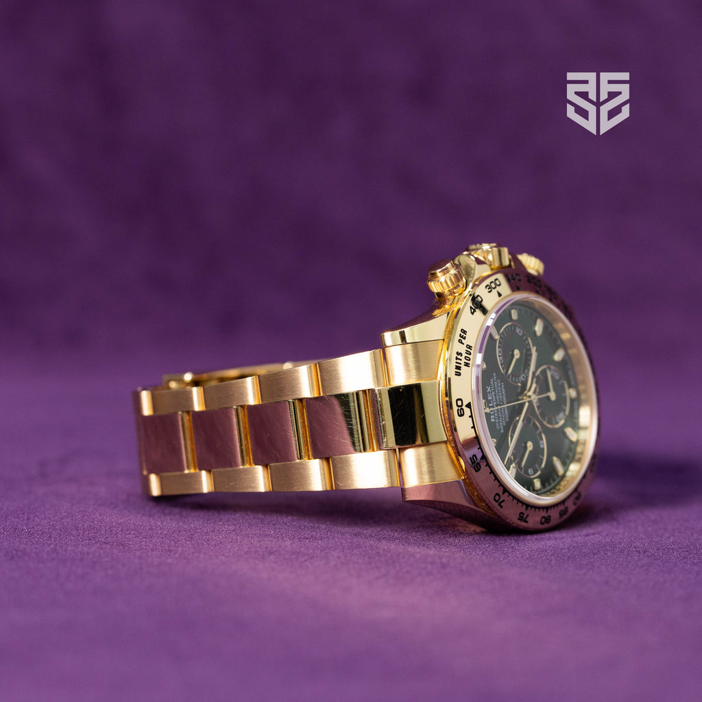 Rolex Daytona Yellow Gold Green Dial 'John Mayer' Ref: 116508 2019