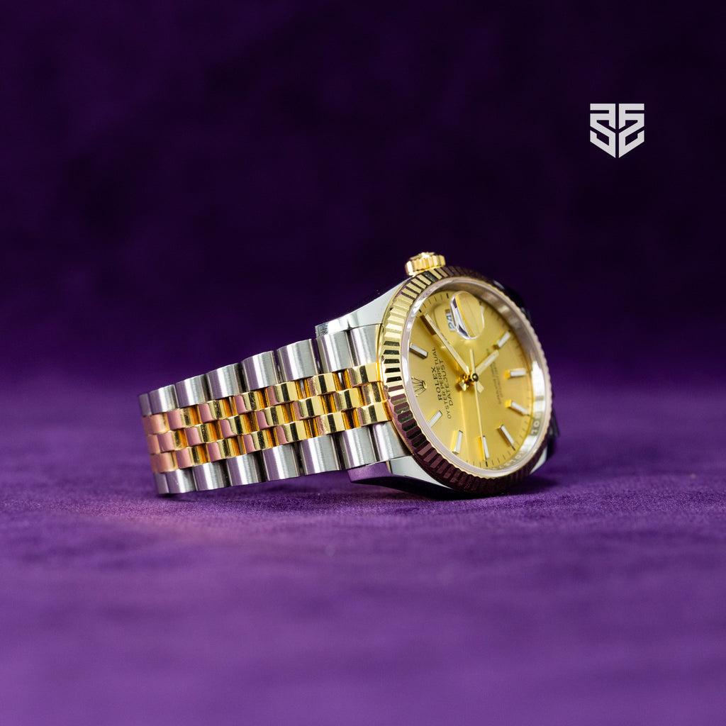 Rolex DateJust 36mm Champagne Dial Ref: 126233 2025