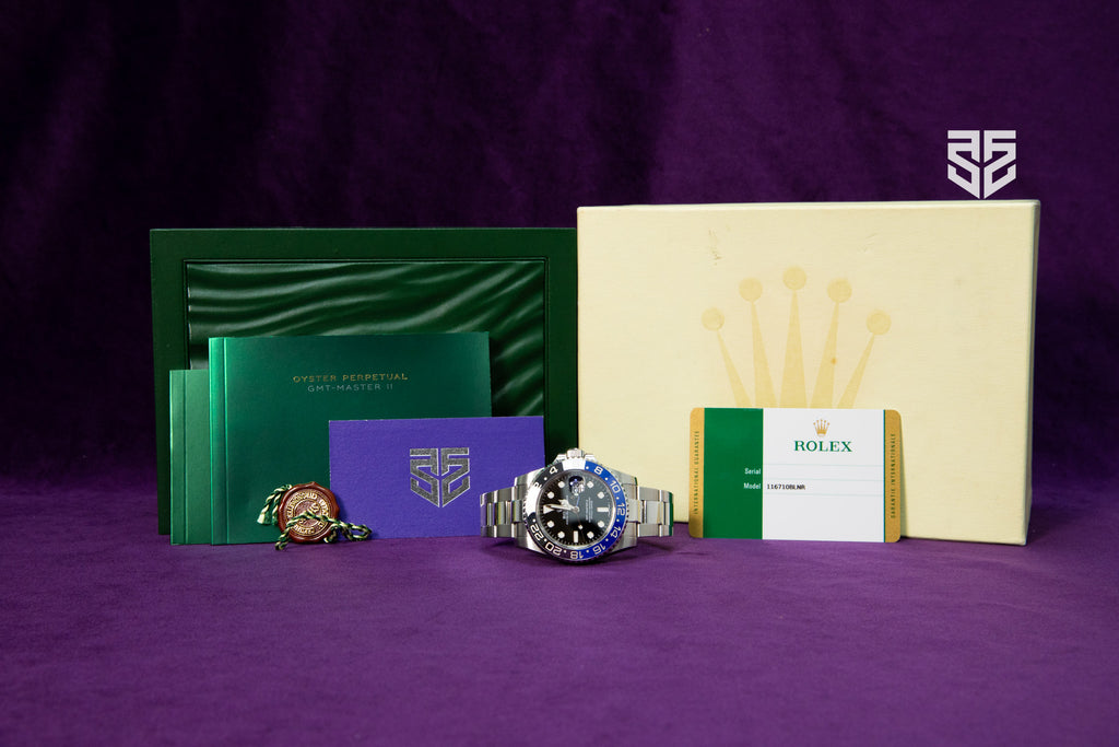 Rolex GMT Master 2 Batman Ref: 116710BLNR 2016