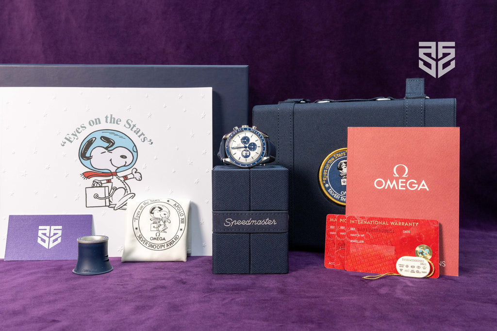 Omega Speedmaster 50th Anniversary Silver Snoopy 2024 Brand New
