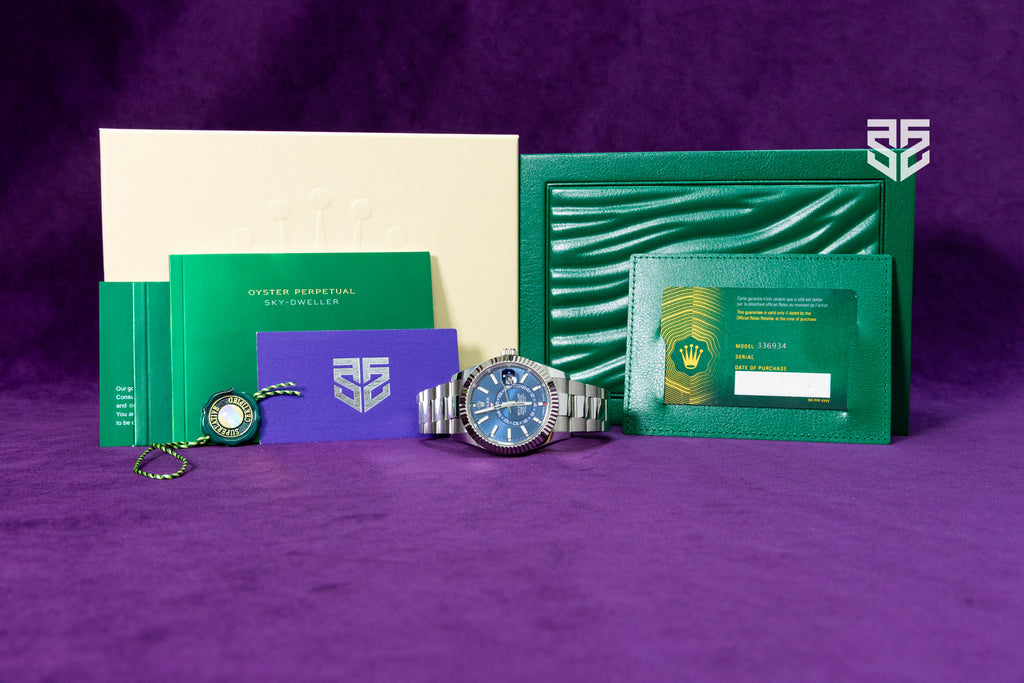 Rolex Skydweller Blue Dial Oyster Bracelet Ref: 336934 2024 Brand New