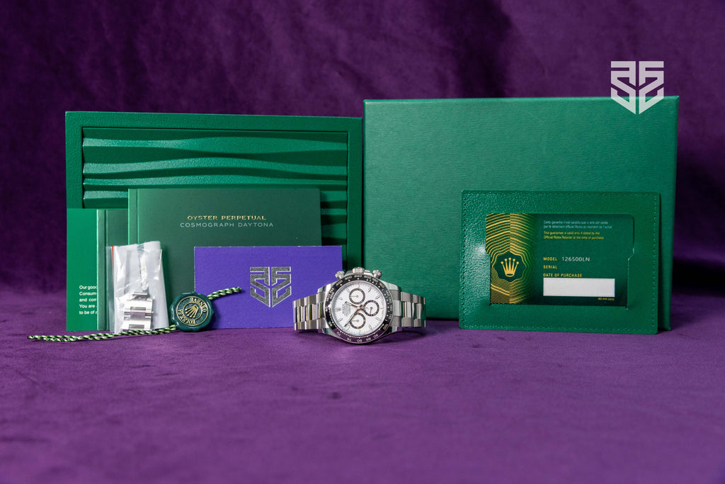 Rolex Daytona White Dial Panda Ref: 126500LN 2025