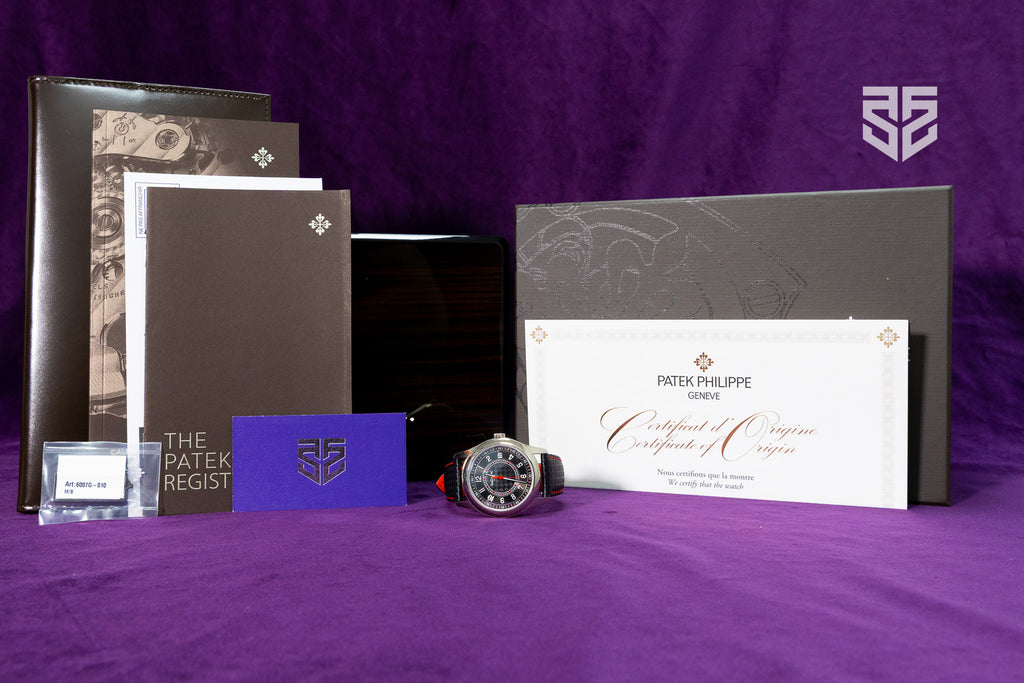 Patek Philippe Calatrava White Gold Red Ref: 6007G 2024