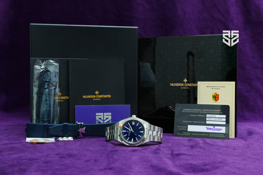 Vacheron Constantin Overseas Blue Dial Ref: 4500V 2021