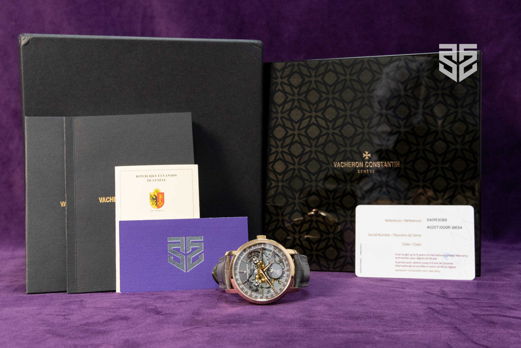 Vacheron Constantin Traditionnelle Complete Calendar Openface Rose Gold Ref: 4020T 2022