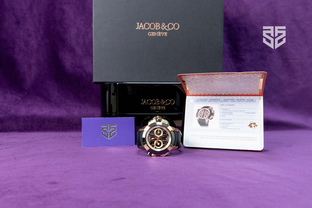 Jacob and Co Epic X Chronograph Rose Gold 2023
