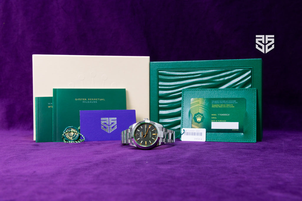 Rolex Milgauss Steel Black Dial Ref: 116400GV 2021