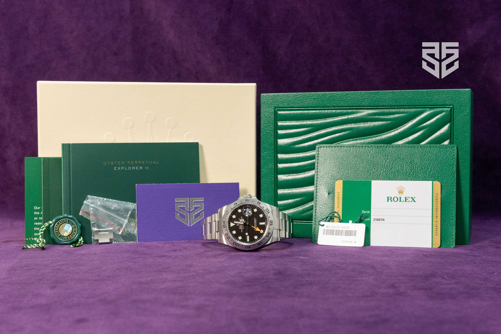 Rolex Explorer 2 Black Dial Ref: 216570 2019