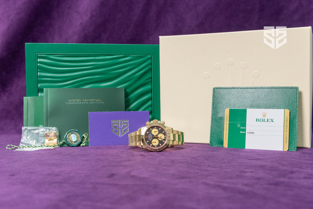 Rolex Daytona Yellow Gold Paul Newman Dial Ref: 116508 2019