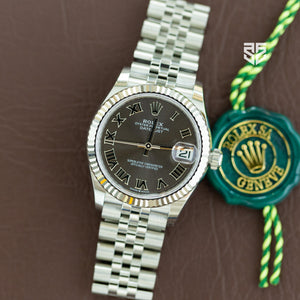 Rolex DateJust 31mm Dark Grey Ref: 278274 2025 Brand New