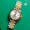 Rolex DateJust 31mm Yellow Gold Two Tone Silver Dial Ref: 178273