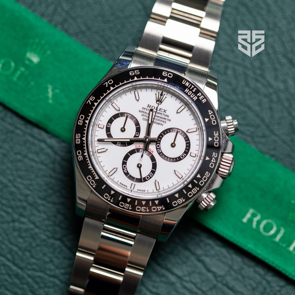 Rolex Daytona White Dial Panda Ref: 126500LN 2025
