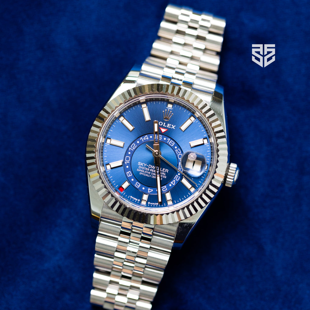 Rolex Skydweller Blue Dial Jubilee Bracelet Ref: 336934 2023