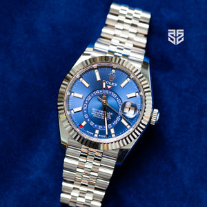 Rolex Skydweller Blue Dial Jubilee Bracelet Ref: 336934 2023