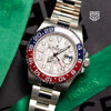 Rolex GMT Master 2 White Gold Meteorite Dial Ref: 126719BLRO 2020 *Brand New*
