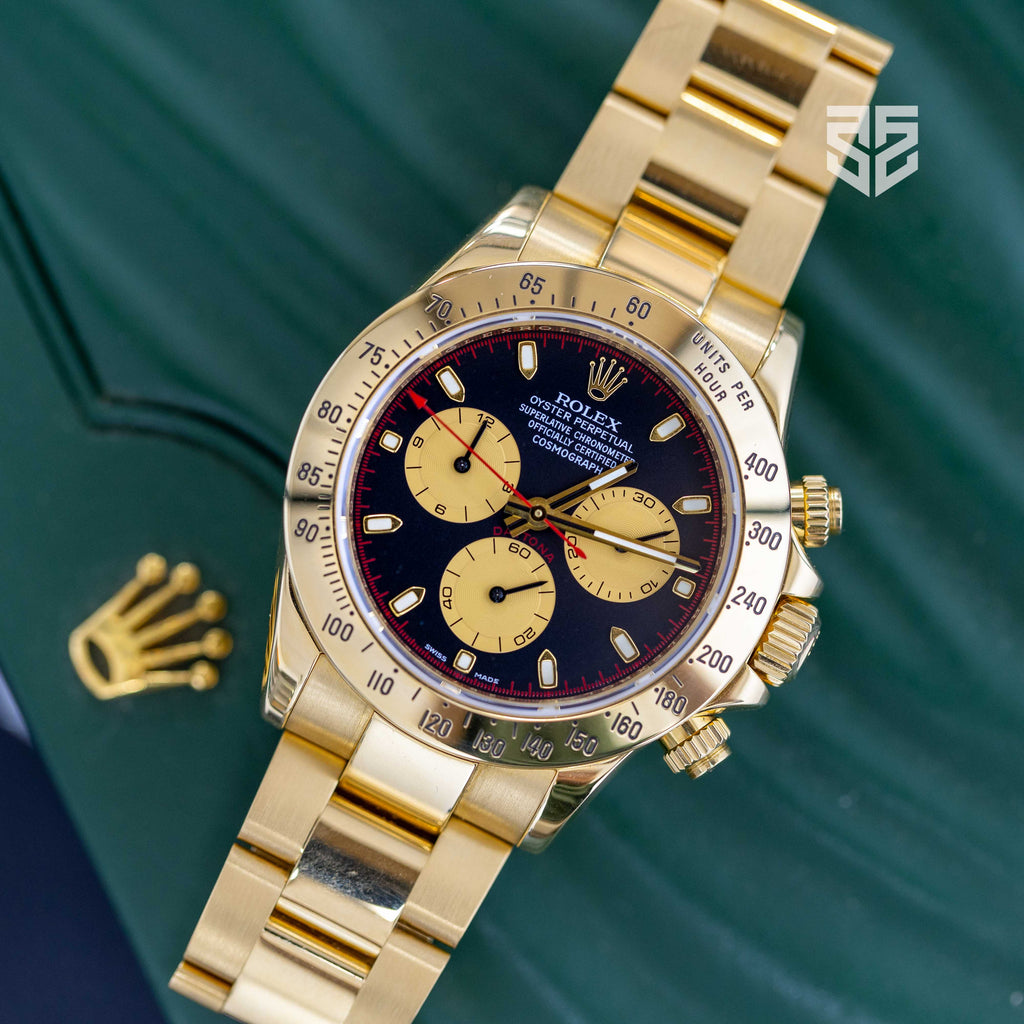 Rolex Daytona Yellow Gold 'Paul Newman' Dial Ref: 116528
