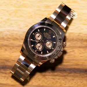 Rolex Daytona Rose Gold Black Dial Ref: 116505 2022