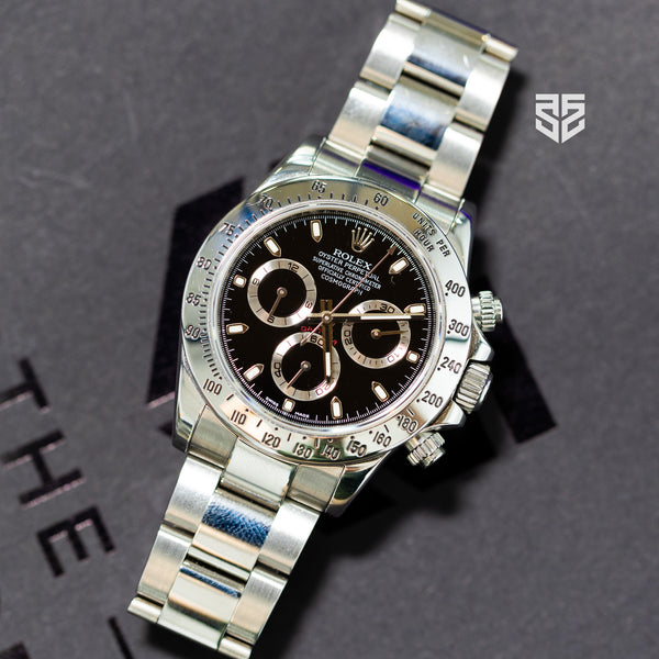 Rolex Daytona Steel Black Dial Ref: 116520 2011