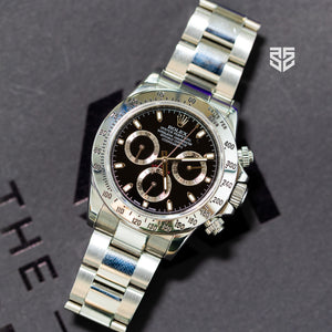 Rolex Daytona Steel Black Dial Ref: 116520 2011