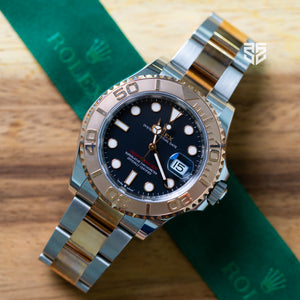 Rolex Yachtmaster 40 Rose Gold TT Black Dial Ref: 126621 2022