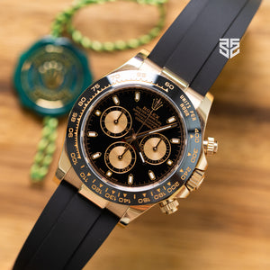 Rolex Daytona Oysterflex Rose Gold Black Dial Ref: 116515LN 2023
