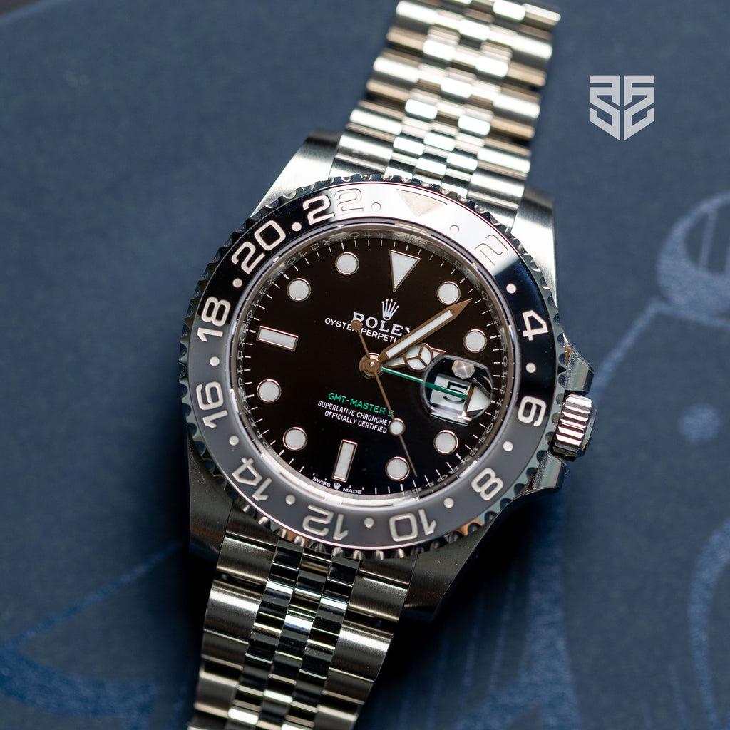 Rolex GMT Master 2 'Bruce Wayne' Ref: 126710GRNR 2025 Brand New