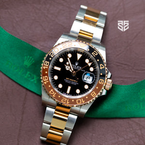 Rolex GMT Master 2 Everose Gold TT 'Rootbeer' Ref:126711CHNR 2019